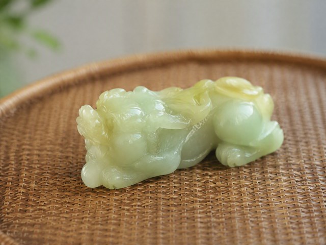 凯里下司古镇银饰摊旁那件玉器，是翡翠还是别的料子