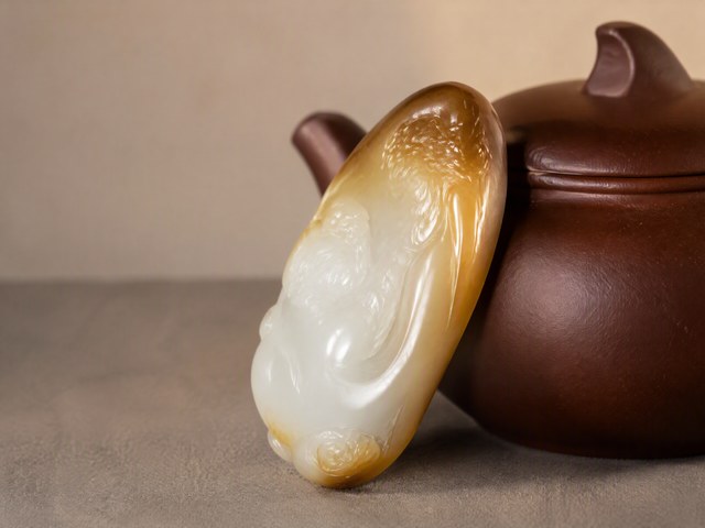 博乐怪石峪收来的玉佩，种水色工我们这样排
